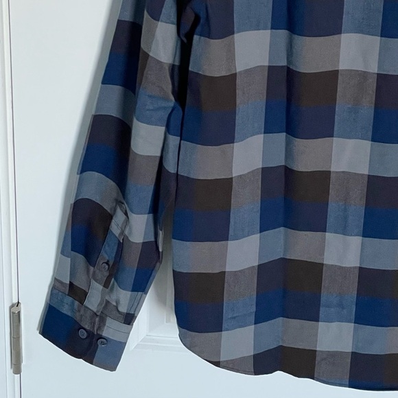 New! Untuckit Piemonte Slim Fit Plaid Shirt nwt 35509 - Picture 9 of 14